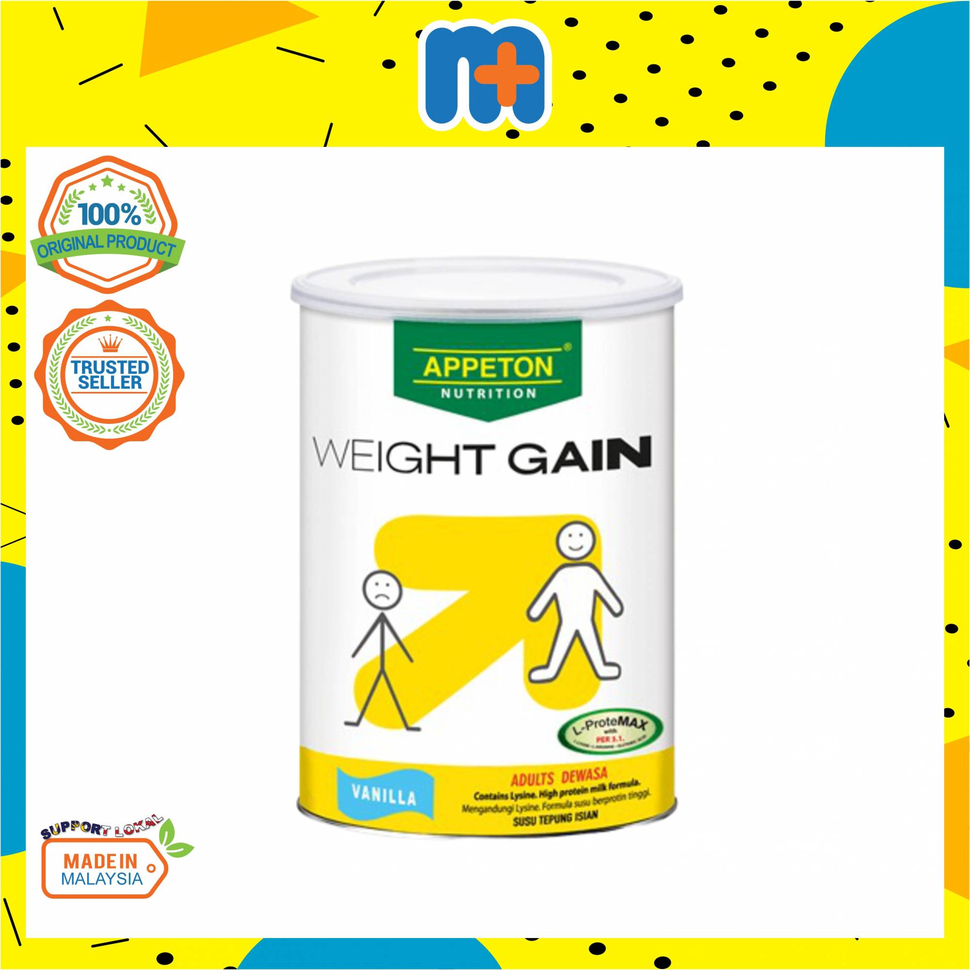 APPETON Weight Gain Adult Vanilla 450g